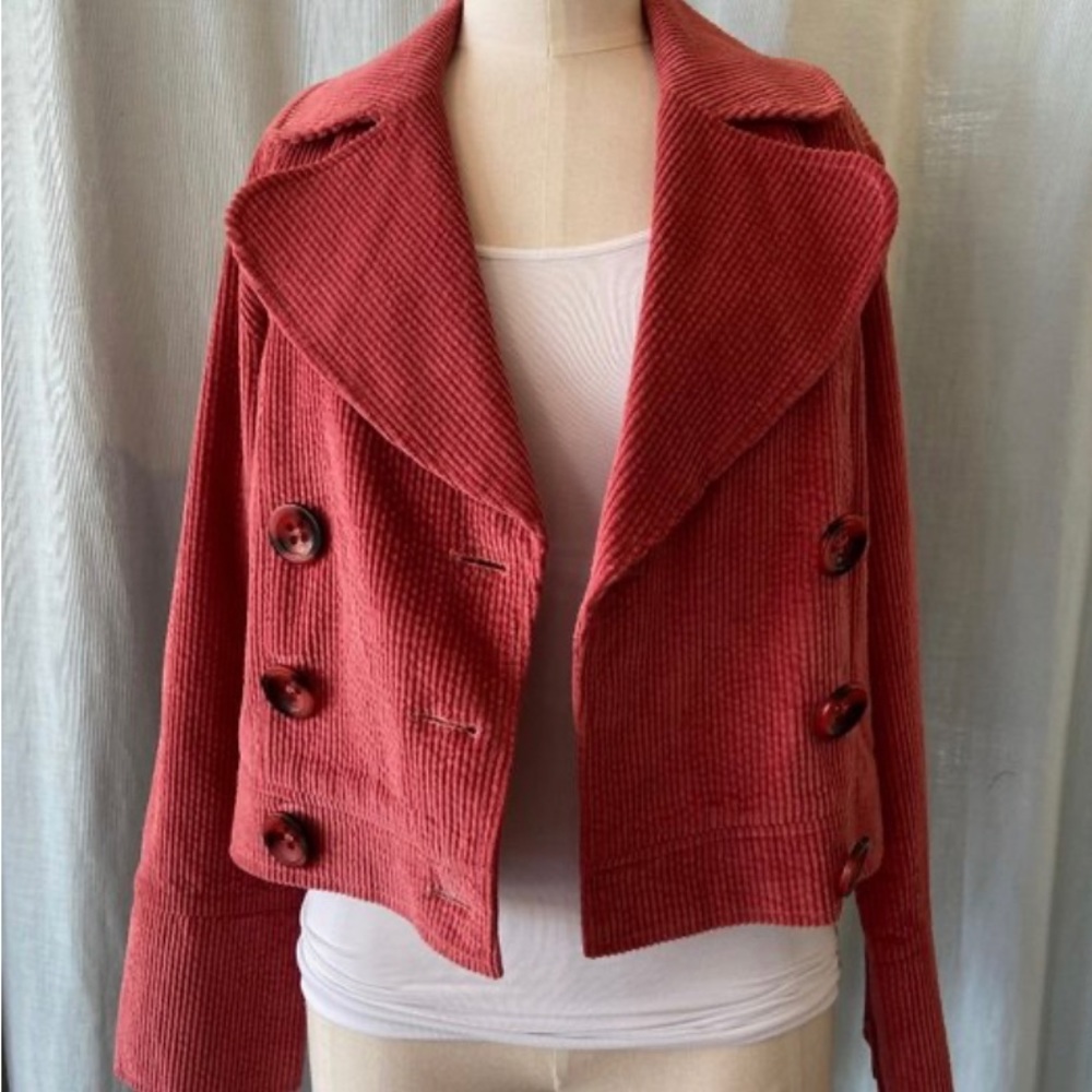 Ivy Jane Coral Corduroy Jacket